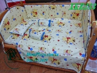 Chăn ga gối quây cũi trẻ em XKE 233